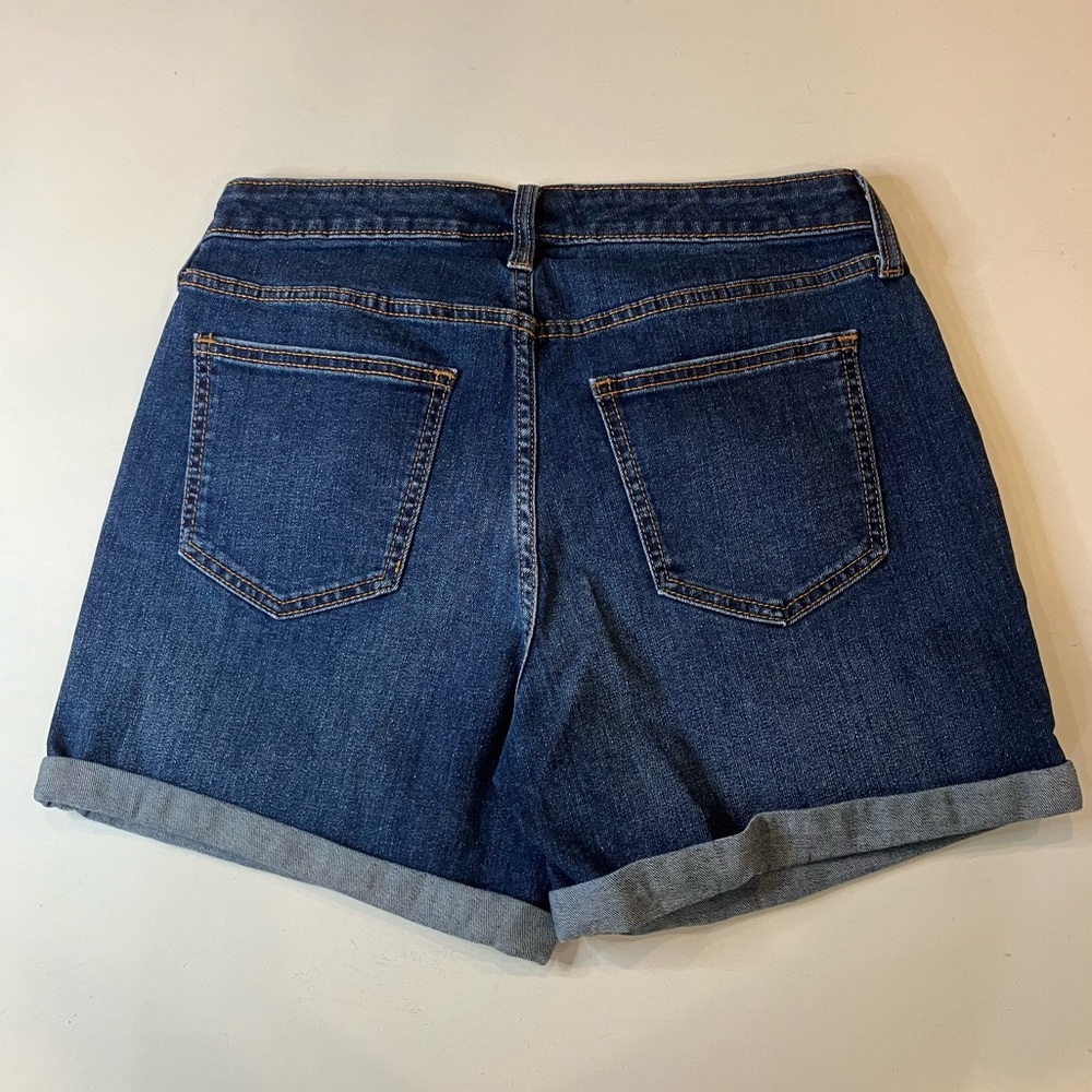 Universal Thread | Blue Denim Cuffed Shorts - image 3